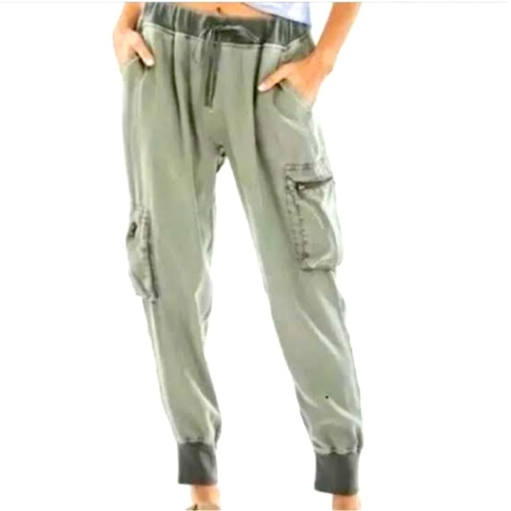 Young Fabulous & Broke Jupiter Cargo joggers in OD Green